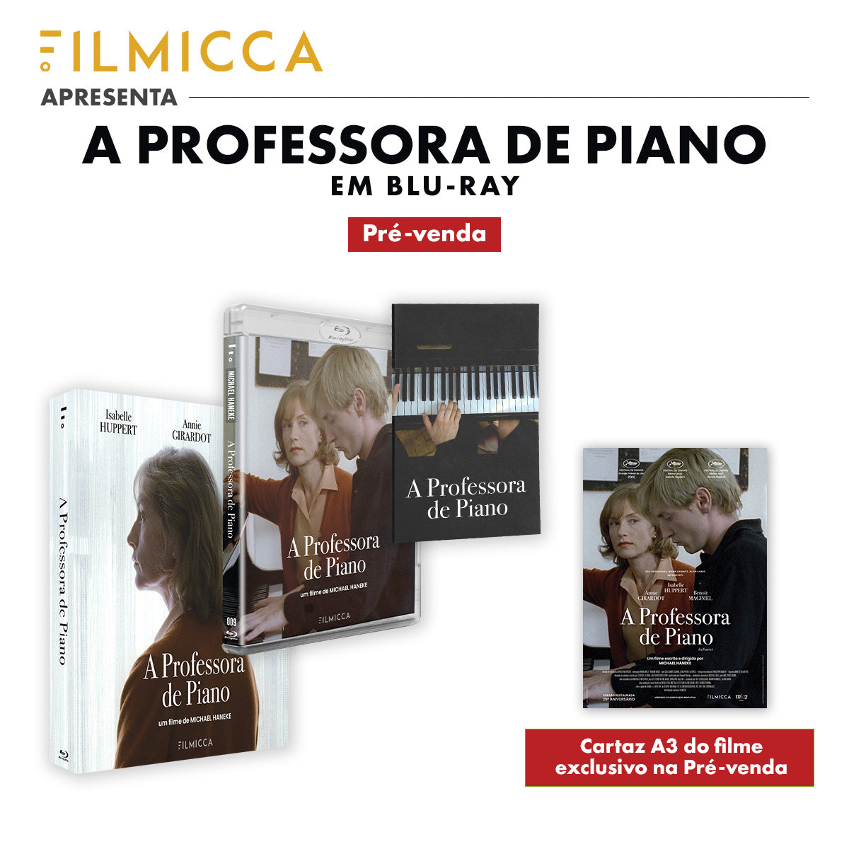 Pré-venda: A Professora de Piano (Edição Especial em Blu-ray)