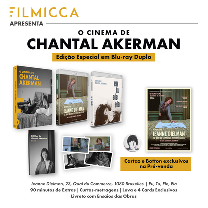 Pré-venda: O Cinema de Chantal Akerman (Edição Especial em Blu-ray Duplo)